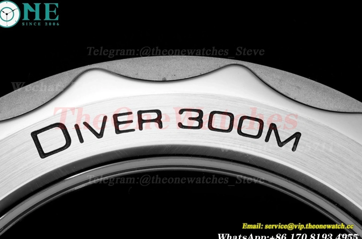 SS 300m Dial 42mm Seamaster Black A8800 JVSF RG 0226